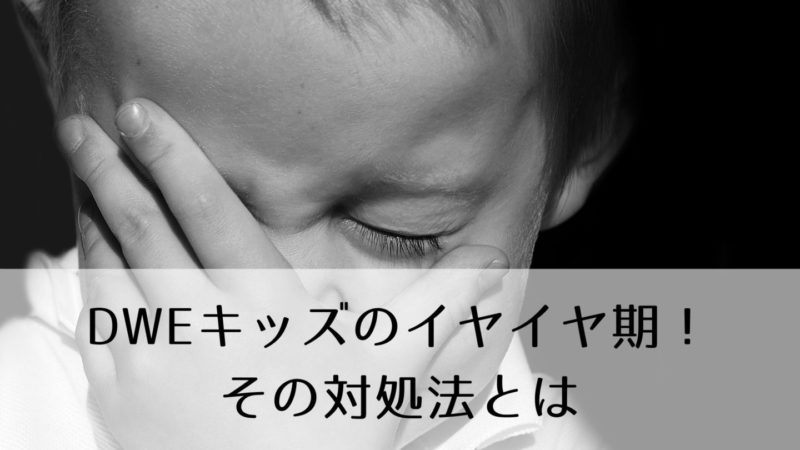 Dweキッズのイヤイヤ期 その対処法とは Holoholo